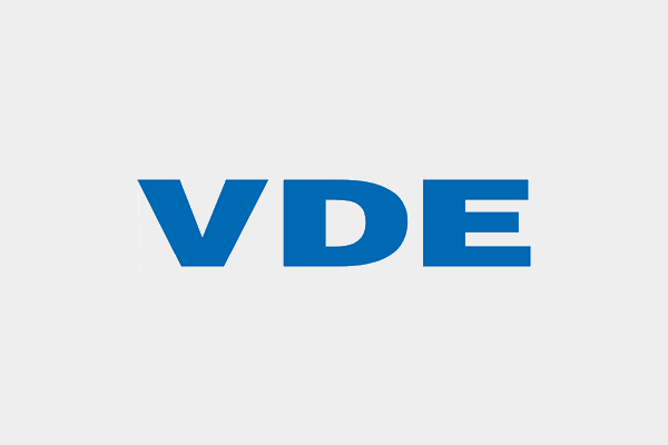 Logo VDE - Verband der Elektrotechnik Elektronik Informationstechnik e.V. 